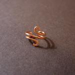 Hand Hammered Copper Ear Cuff