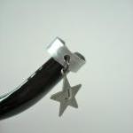 Ear Cuff, Hand Hammered Aluminum With A..