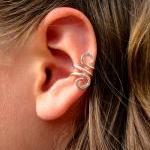 Hand Hammered Silver Filled Ear Cuff